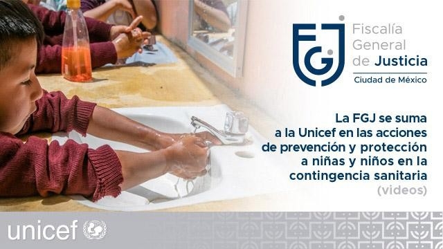 La FGJ se suma a la Unicef
