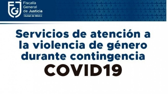 Servicios de atención a la violencia de género durante contingencia COVID19